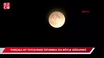 Büyüleyici gök olayı: Parçalı Ay tutulması