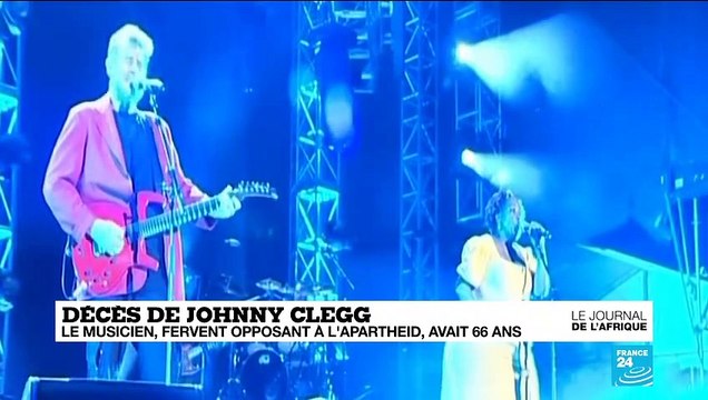 Le musicien Johnny Clegg, le Zoulou blanc , est décédé à 66 ans