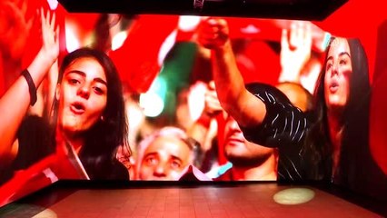 AA'nın "Dijital Gösterim Merkezi"ndeki videosuna yoğun ilgi