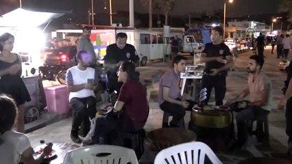 Hatay'da izinsiz konsere polis müdahalesi