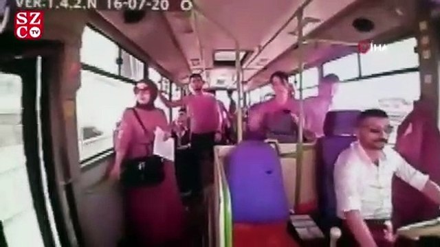 Genç kız halk otobüsünde ölüme böyle gitti