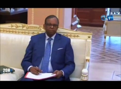 RTG/Le Chef de l’état reçoit le Ministre d’Etat en charge de la justice