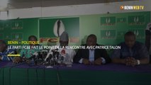 Bénin – politique : le parti FCBE fait le point de la rencontre avec Patrice Talon