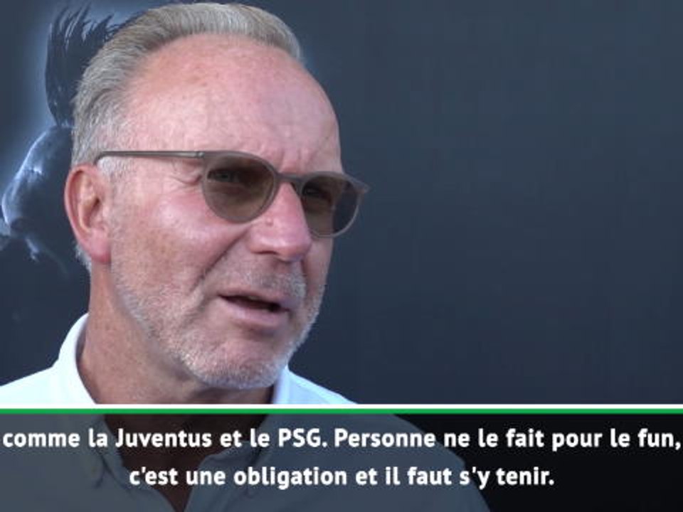 Bayern - Rummenigge : ''Il y a des raisons pour lesquelles la Juventus ou le PSG font ces tournées...''