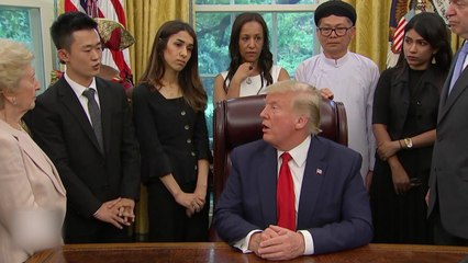 트럼프 "北 종교자유문제 제기할 것"...美, 비판 수위는 낮춰 / YTN