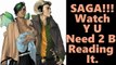 Saga Comic Book Vol. 1 by Brian K Vaughan. A Video Review.