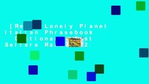 [Read] Lonely Planet Italian Phrasebook   Dictionary  Best Sellers Rank : #2