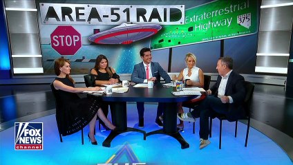 The Five question what Trump knows about Area 51