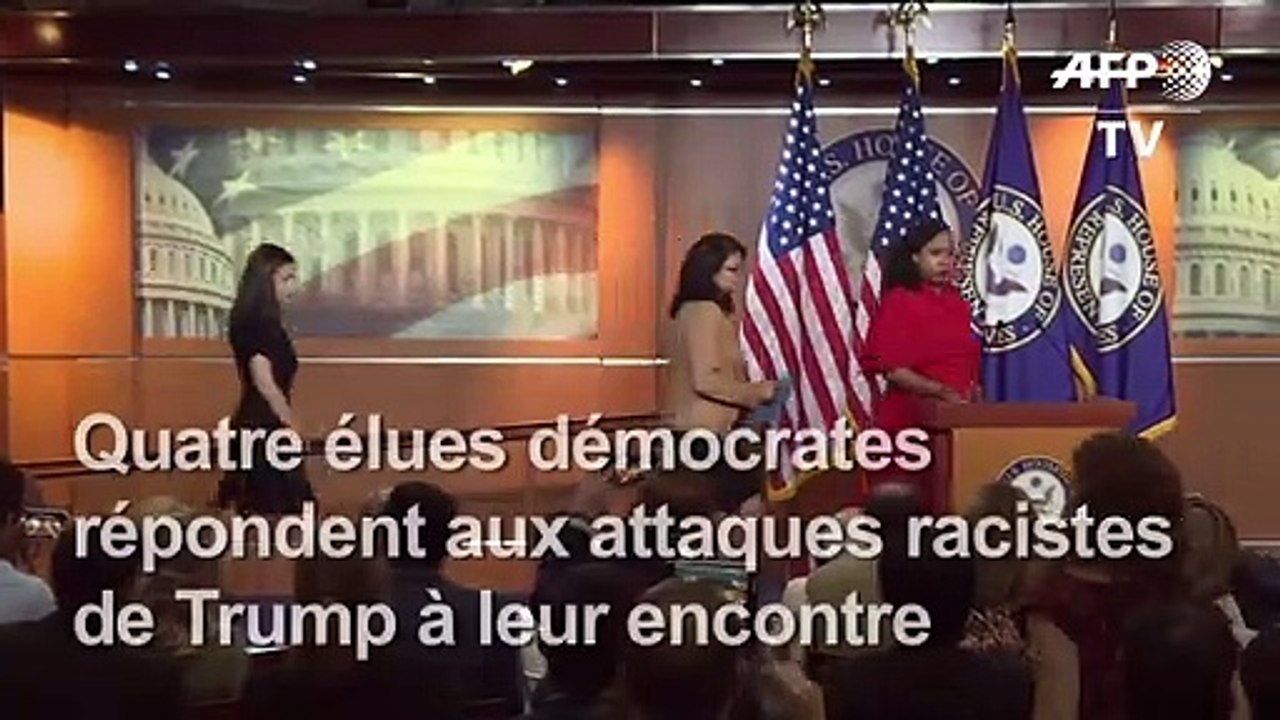 Quatre élues démocrates répondent aux attaques de Trump