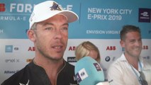 Formula E in New York City - Andre Lotterer Reaction