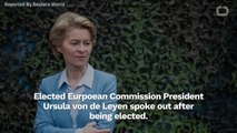 Von der Leyen Doesn't Reveal Who She Prefers To Be The Next Prime Minister