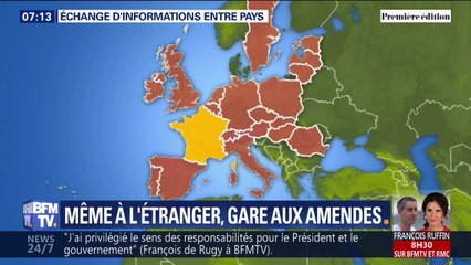 Infractions routières à l'étranger: ces pays qui font suivre les amendes jusqu'en France