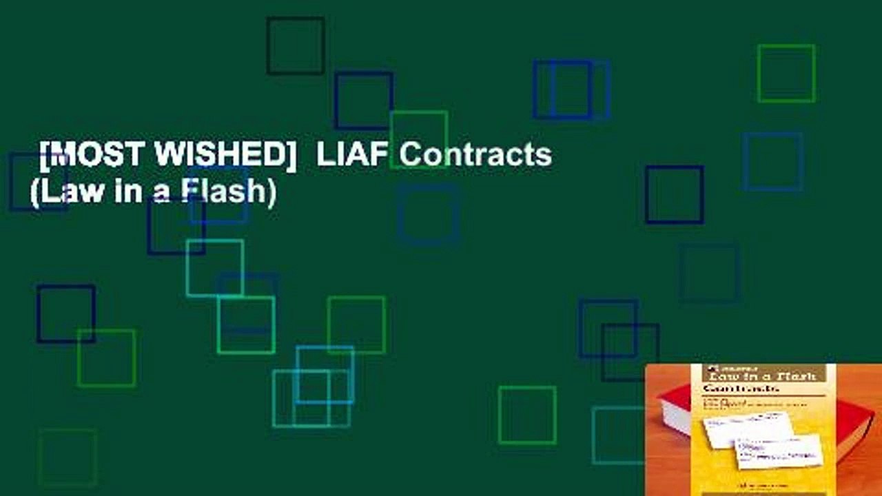 [MOST WISHED]  LIAF Contracts (Law in a Flash)