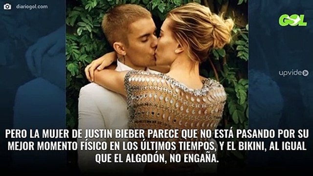 La alarmante foto de Hailey Baldwin con Justin Bieber en la playa (ojo a lo que se ve)