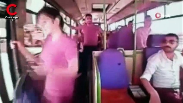 Genç kız halk otobüsünde ölüme böyle gitti