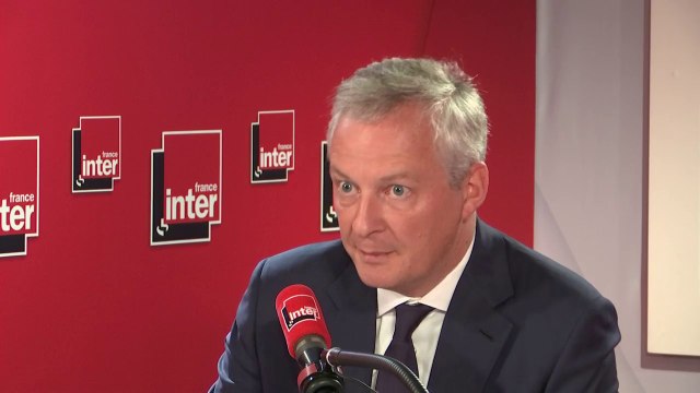 Bruno Le Maire, ministre de l'Économie et des Finances évoque la taxe GAFA : Oui la possibilité de sanctions américaines contre la France existe
