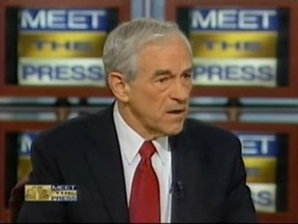 Ron Paul on NBC  U.S. Moving Toward Soft Fascism