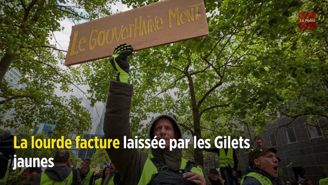 La lourde facture laissée par les Gilets jaunes