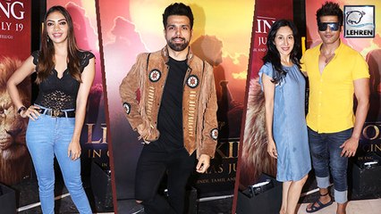 Download Video: TV Celebs At The The Lion King Screening | Karanvir, Rithvik