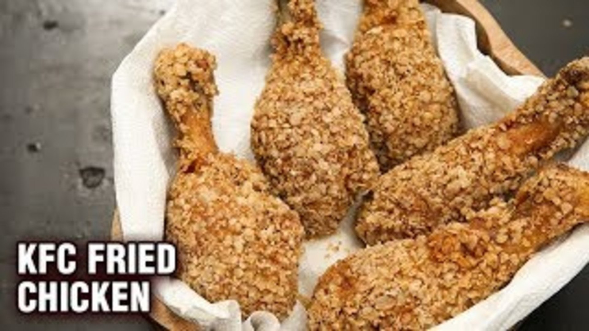 KFC Style Fried Chicken Recipe - Crispy Spicy Fried Chicken - Fried Chicken KFC Style - Tarika