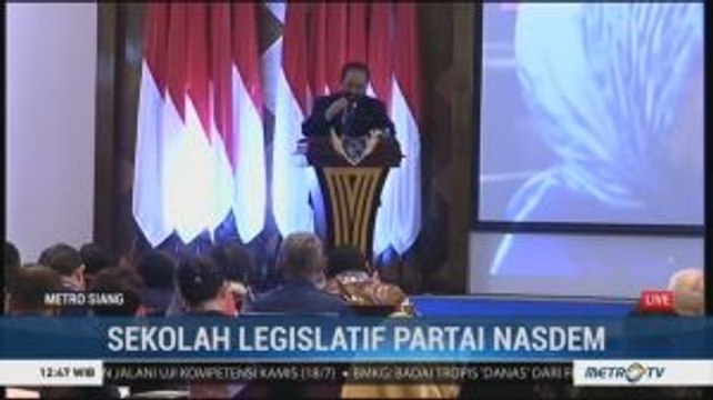 Sekolah Legislatif Partai NasDem Masuki Hari Kedua