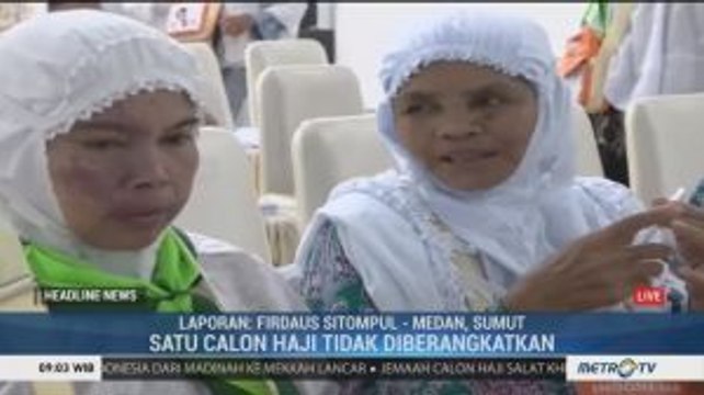 JCH Kloter 6 Embarkasi Medan Berangkat ke Tanah Suci Malam Nanti