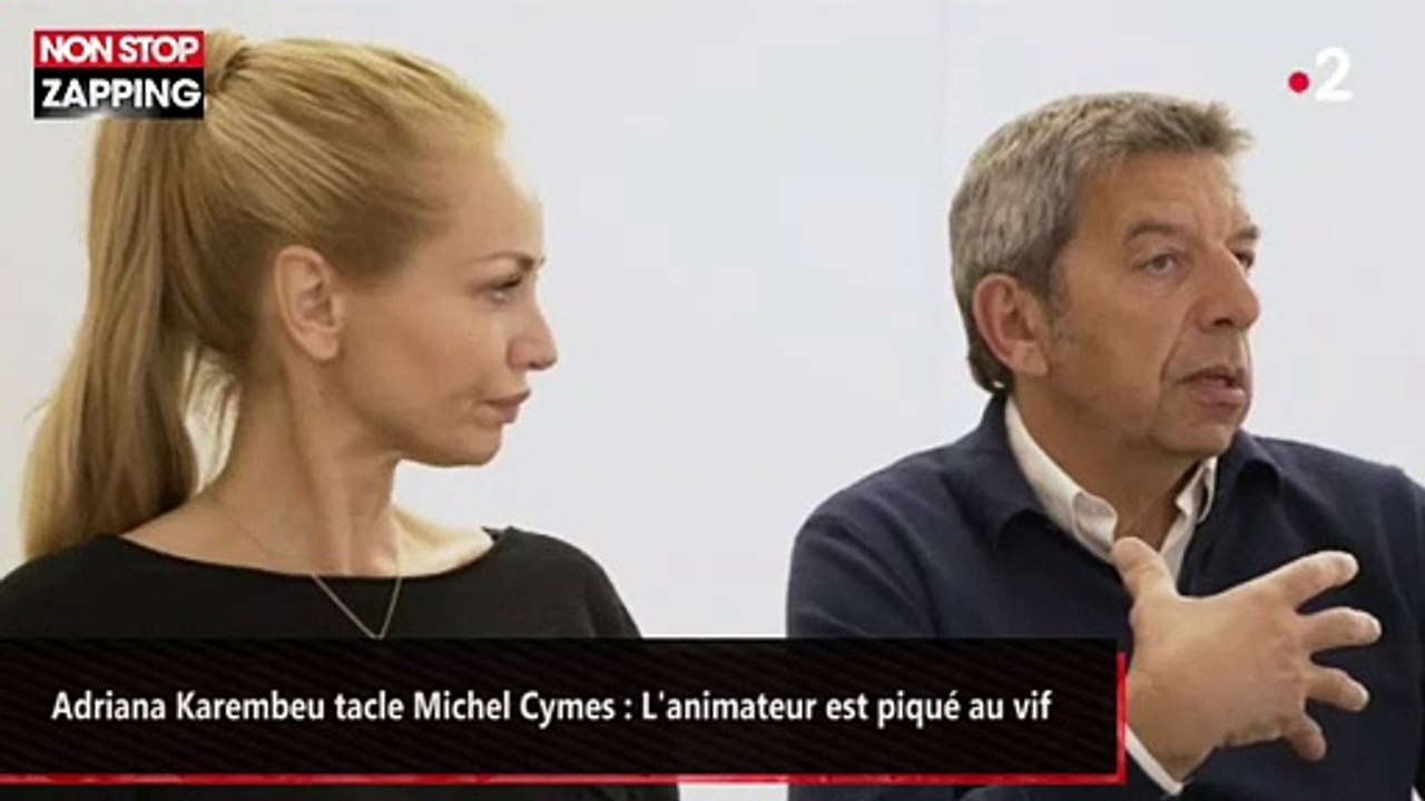 Adriana Karembeu tacle Michel Cymes : L'animateur est piqué au vif (vidéo)