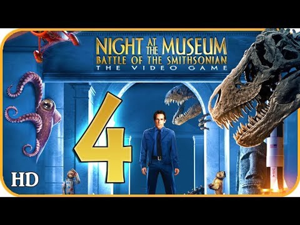 Night at the Museum: Battle of the Smithsonian Walkthrough Part 4 (X360, Wii) Federal Archives