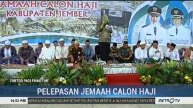 Bupati Jember Lepas Keberangkatan 1.984 Calon Haji
