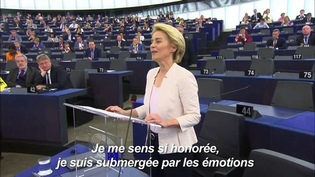 Ursula Von der Leyen élue présidente de la Commission européenne