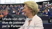 Ursula Von der Leyen élue présidente de la Commission européenne