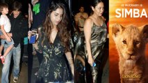 Shahrukh Khan enjoys dinner with Aryan Khan Suhana & Gauri before Lion King release | FilmiBeat
