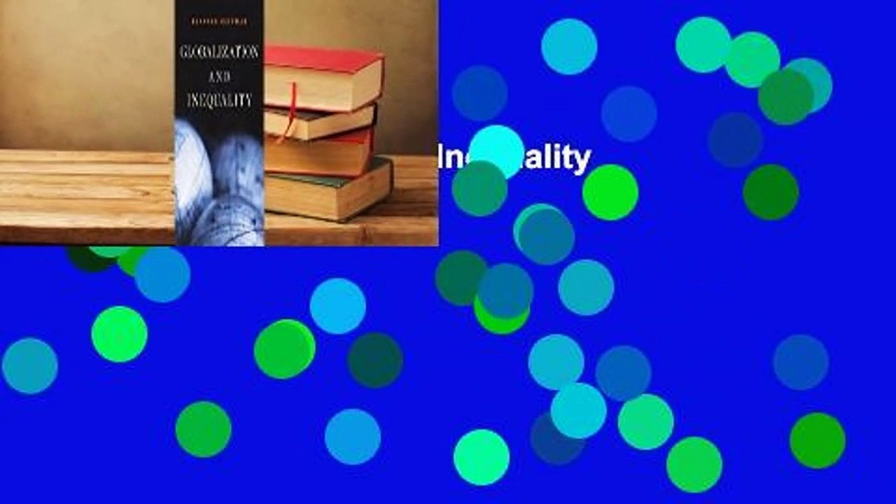 [Read] Globalization and Inequality  For Free
