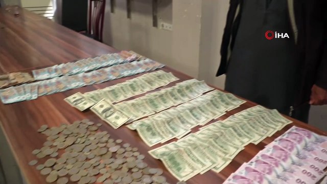 Dilencinin üzerinden servet çıktı