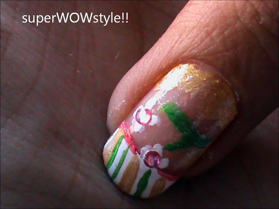 Cute Flowers_ Easy Nail Designs For Beginners!