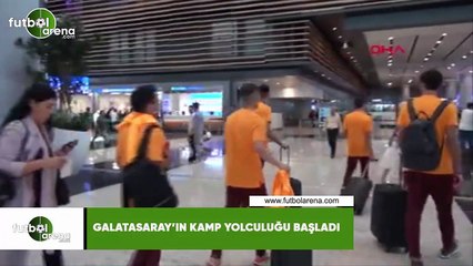 Galatasaray'ın kamp yolculuğu başladı