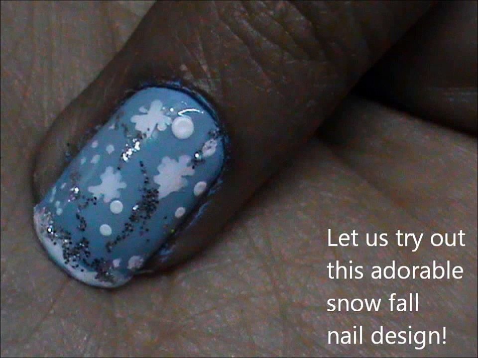 Cute Snowflake Nail Designs For Beginners!