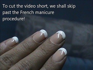 Elegant French Tip _  Easy Nail Art Designs
