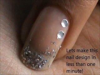 Glitter Nail Art Designs For Beginners!
