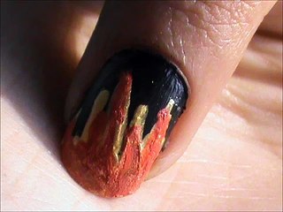 Hunger Games Nail Design