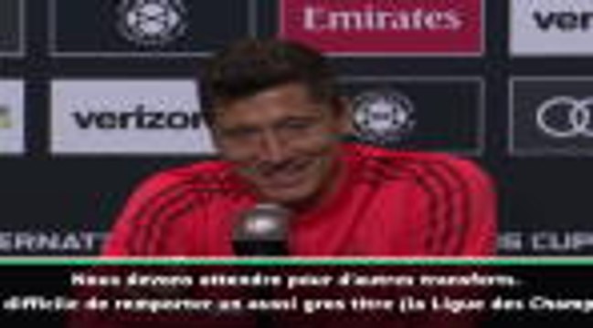 Bayern - Lewandowski : Nous avons besoin de grandes recrues