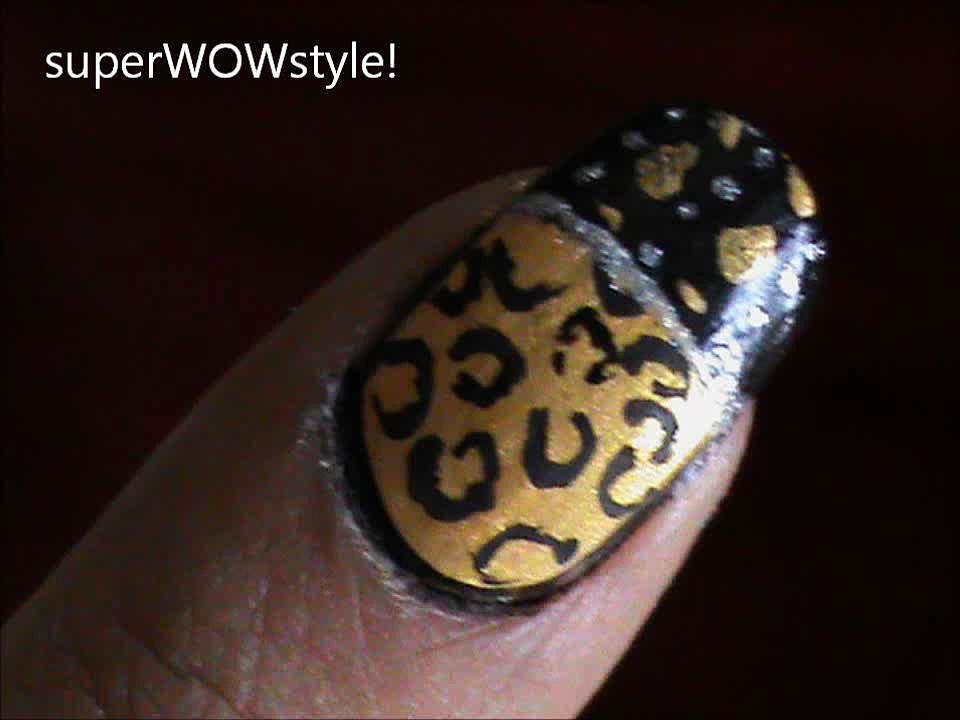 Leopard Nail Art Tutorial!