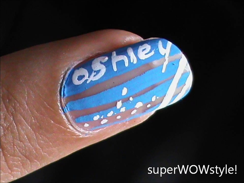 Write Your name __EASY Nail Designs for Beginners