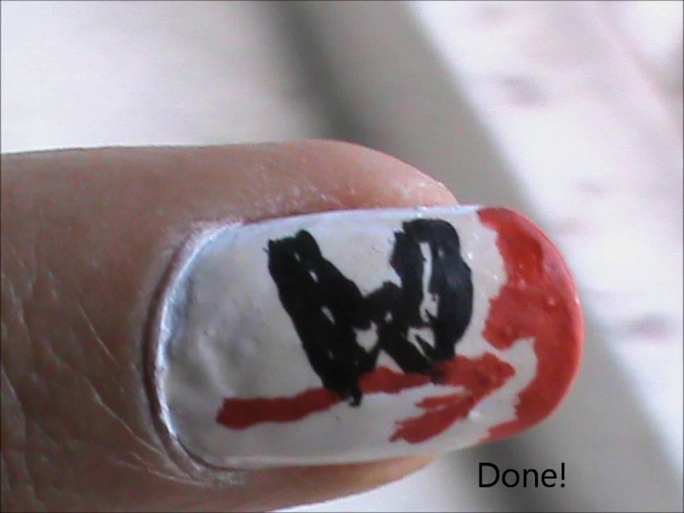 WWE Nail Design Tutorial!