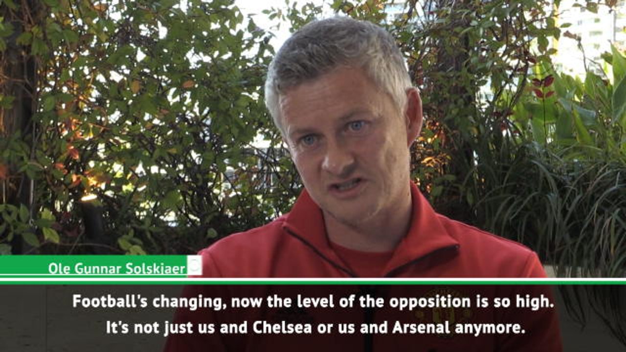 Six teams challenging for Premier League - Solskjaer