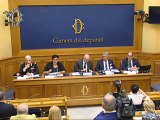 Roma - Rapporto frodi agroalimentari - Conferenza stampa di Paolo Russo (17.07.19)