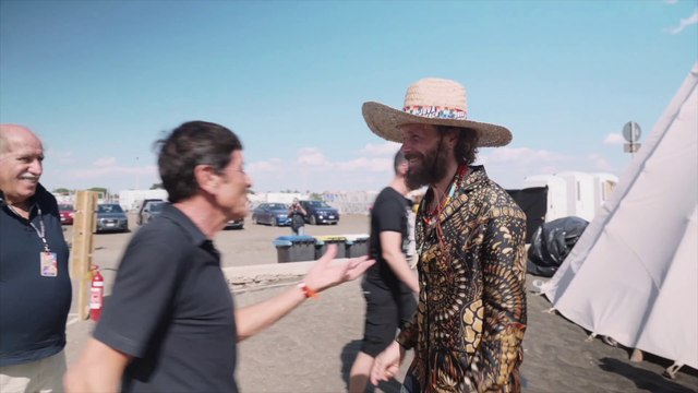 Jovanotti con Gianni Morandi a Cerveteri