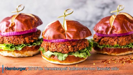 Yemeksepeti verileri: En çok hamburger siparişi veriliyor, döner 2'inci, lahmacun ise 3'üncü sırada