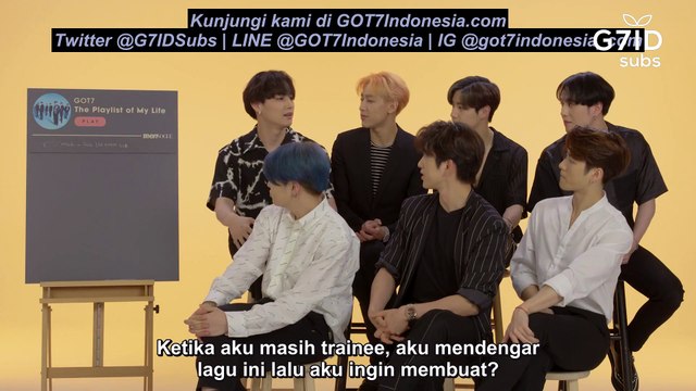[G7IDSUBS] 190628 GOT7 Creates The Playlist of Their Lives | Teen Vogue - GOT7