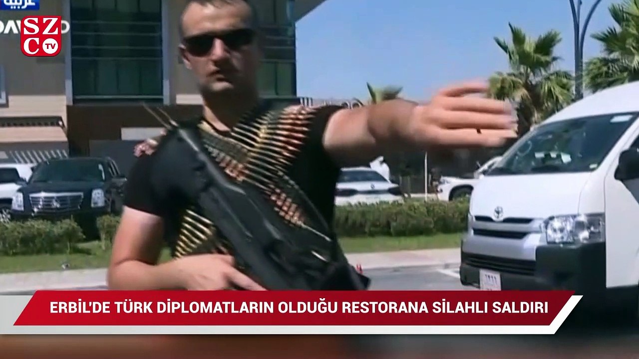 Erbil'de Türk Diplomatların olduğu restorana silahlı saldırı